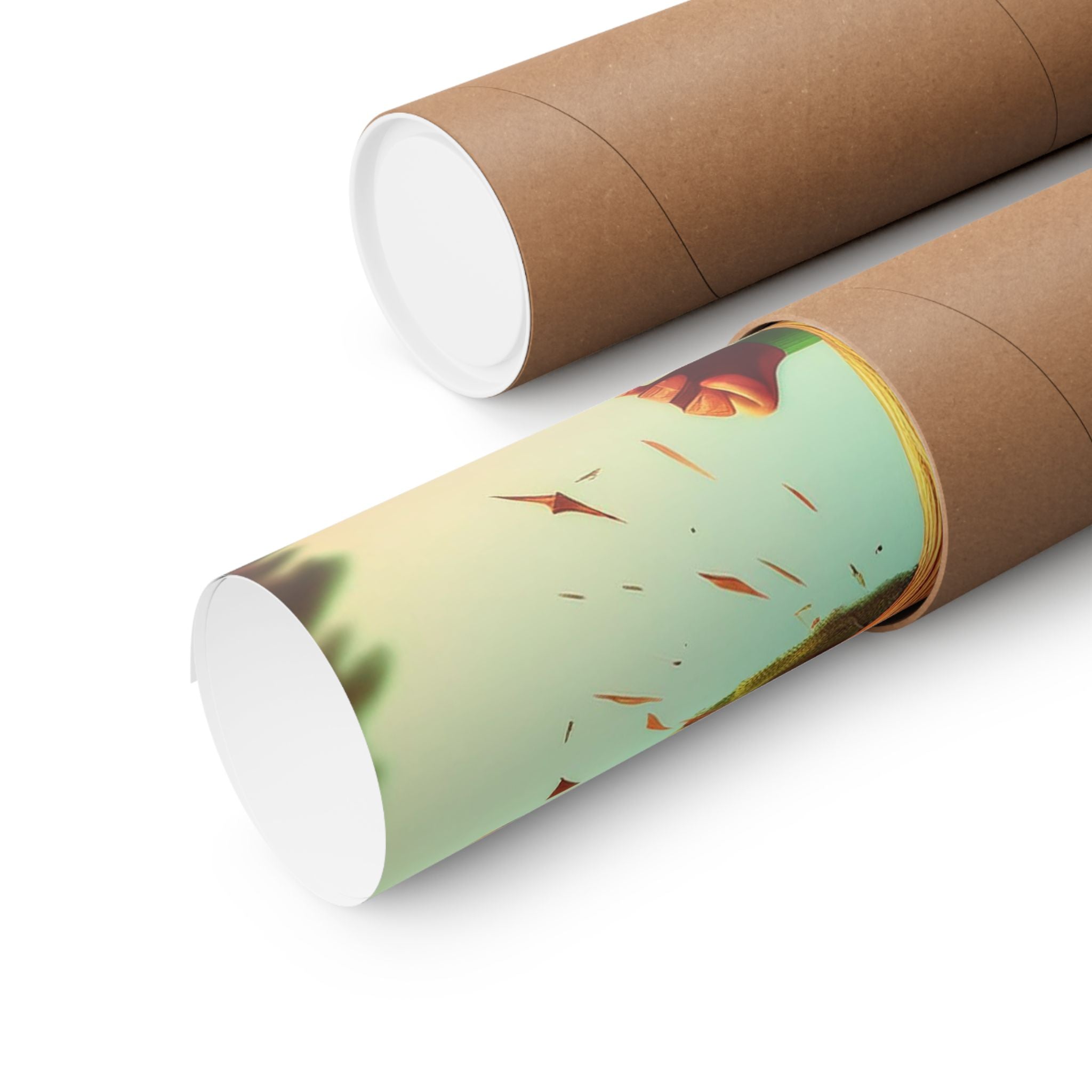 Funny Golf Tree Poster — Matte Vertical Wall Art