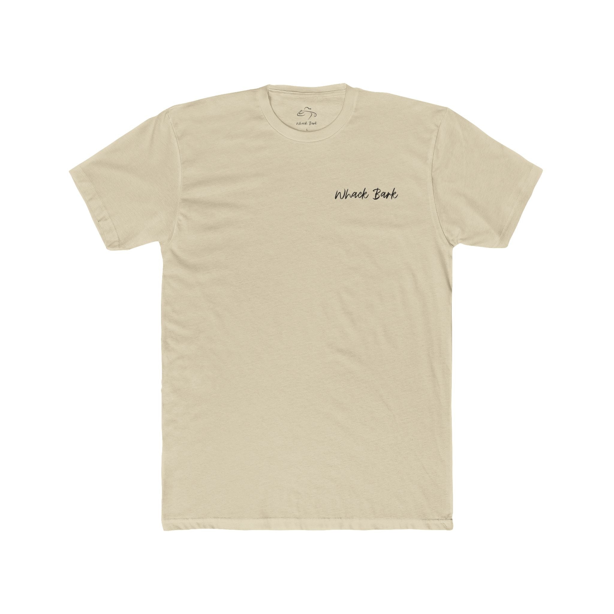 Whack Bark "The Nod" Golf T-Shirt - Black Print