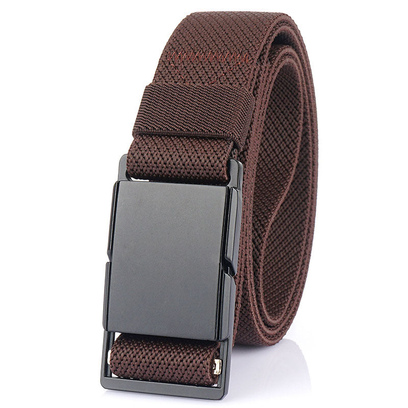 Metal Magnetic Buckle All-matching Casual Belt