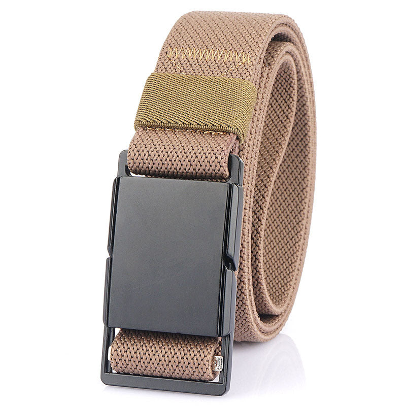 Metal Magnetic Buckle All-matching Casual Belt